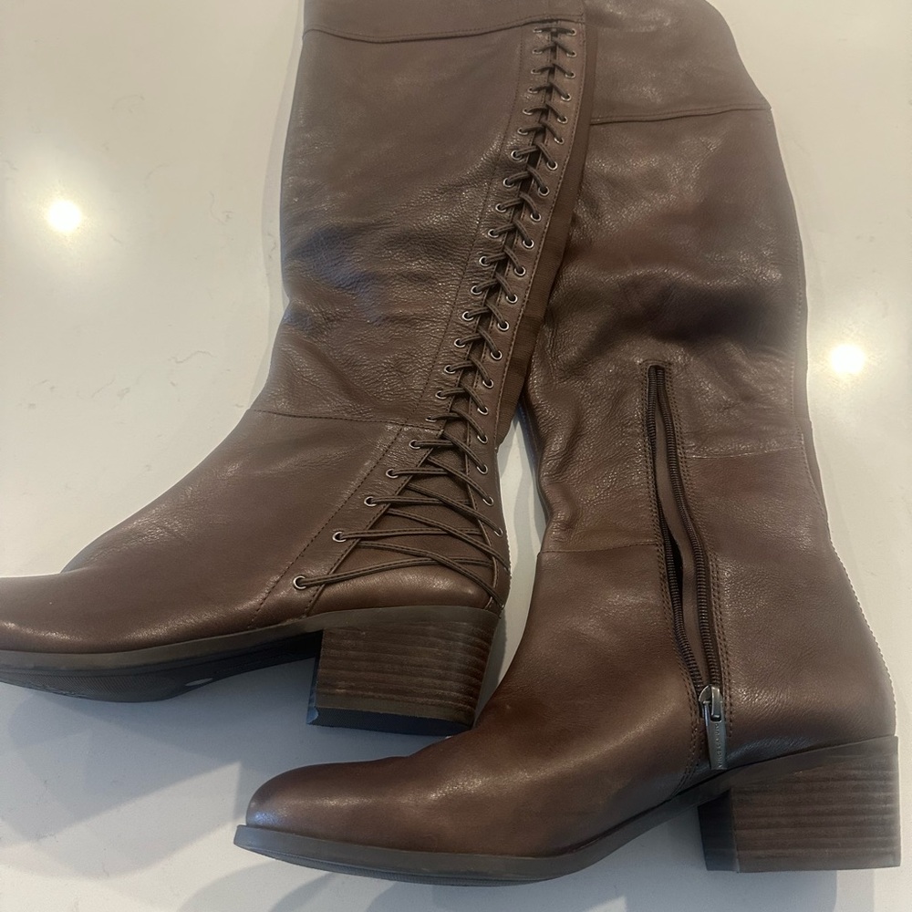 Vince Camuto Brown Heeled Boots